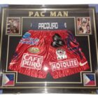 manny pacquiao signed boxing shorts