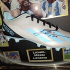 LIONEL MESSI AUTOGRAPHED BOOT