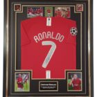 cristiano ronaldo signed shirt united legend