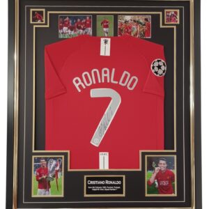 cristiano ronaldo signed shirt united legend