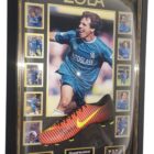 zola signed football boot