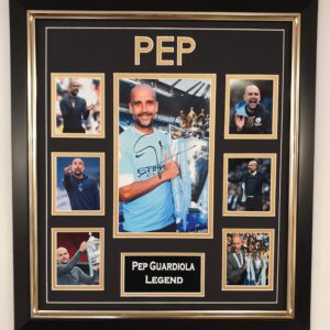 pep guardiola signed picture