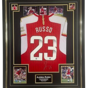 ARSENAL WOMEN ALESSI RUSSO SIGNED SHIRT