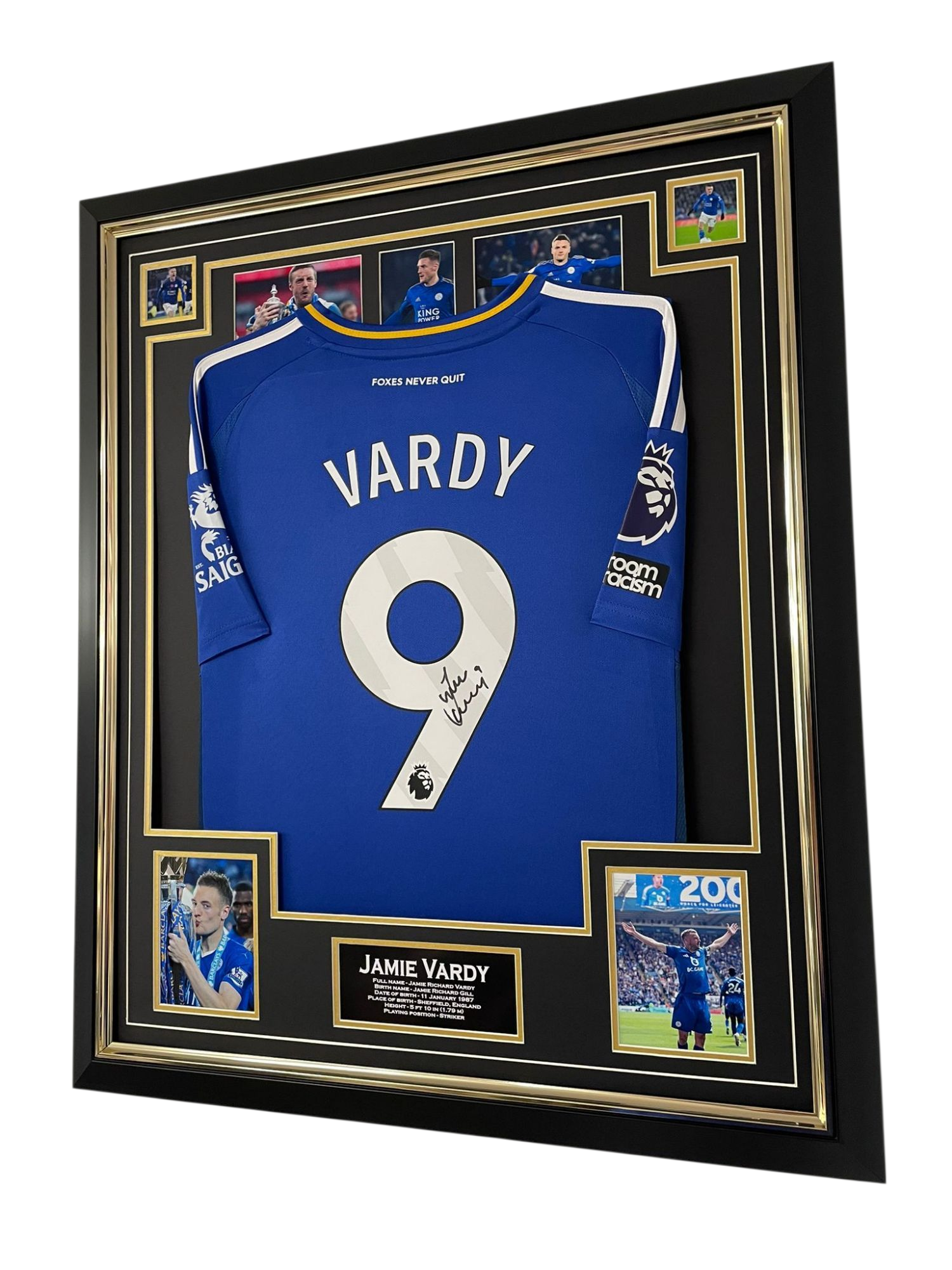 JAMIE VARDY SIGNED SHIRT