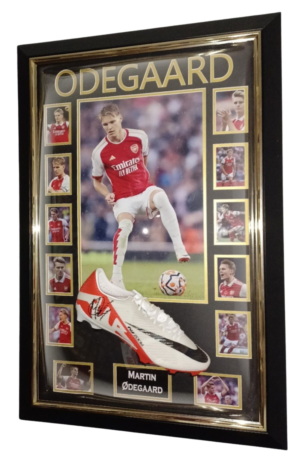 Martin Odegaard Signed Football Boot Signed Memorabila Shop