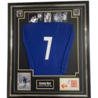 george best signed siplay united mancheste shirt 1968