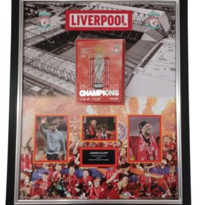 jurgen klopp signed picture with frame LIVERPOOL MANAGER