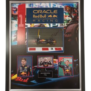 max verstappen signed picture