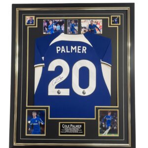 palmer signed chelsea shirt framed carl