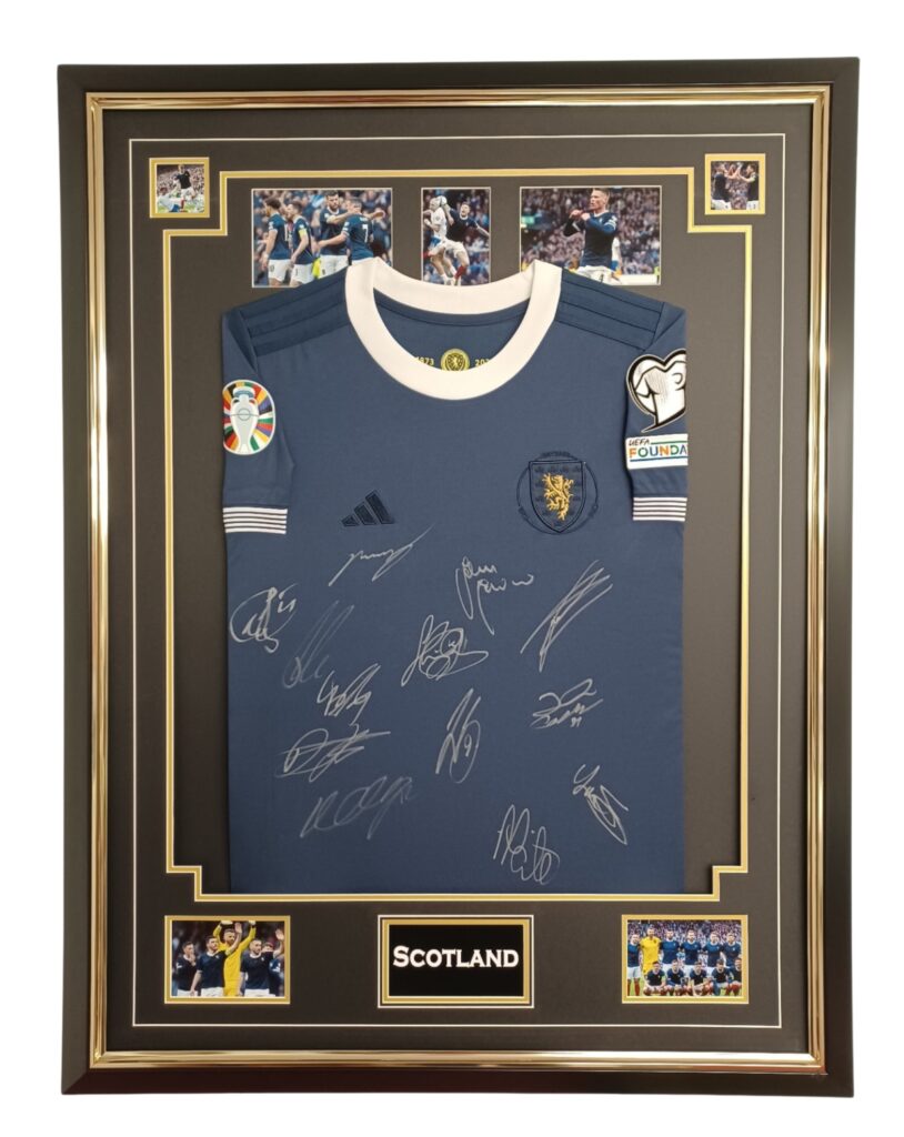 Scotand Signed 2024 Shirt Football Jersey – Signed Memorabila Shop