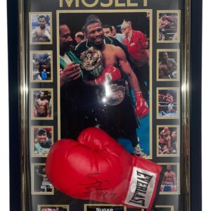 sugar shane mosley signed boxing glove