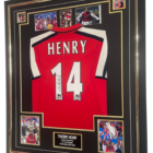 2002 2002 DOUBLE WINNERS THIERRY HENRY SIGNED SHIRT