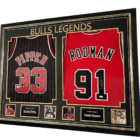 PIPPEN AND RODMAN SIGNED JERSEY