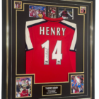 THIERRY HENRY SIGNED JERSEY 2001 2002