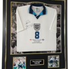 england signed paul gascoigne signed jersey