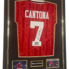 eric cantona signed shirt manchester 1992