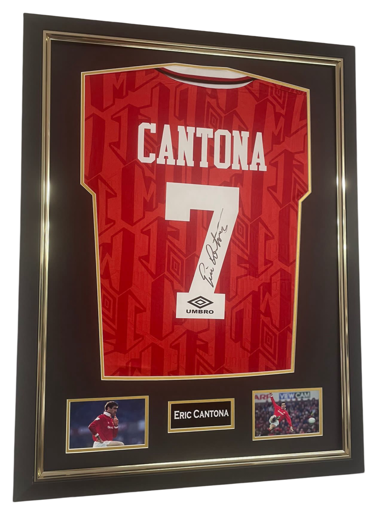 eric cantona signed shirt manchester 1992