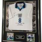 gazza signed england jersey