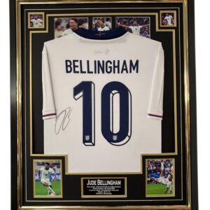 England Star Jude Bellingham signed  Shirt