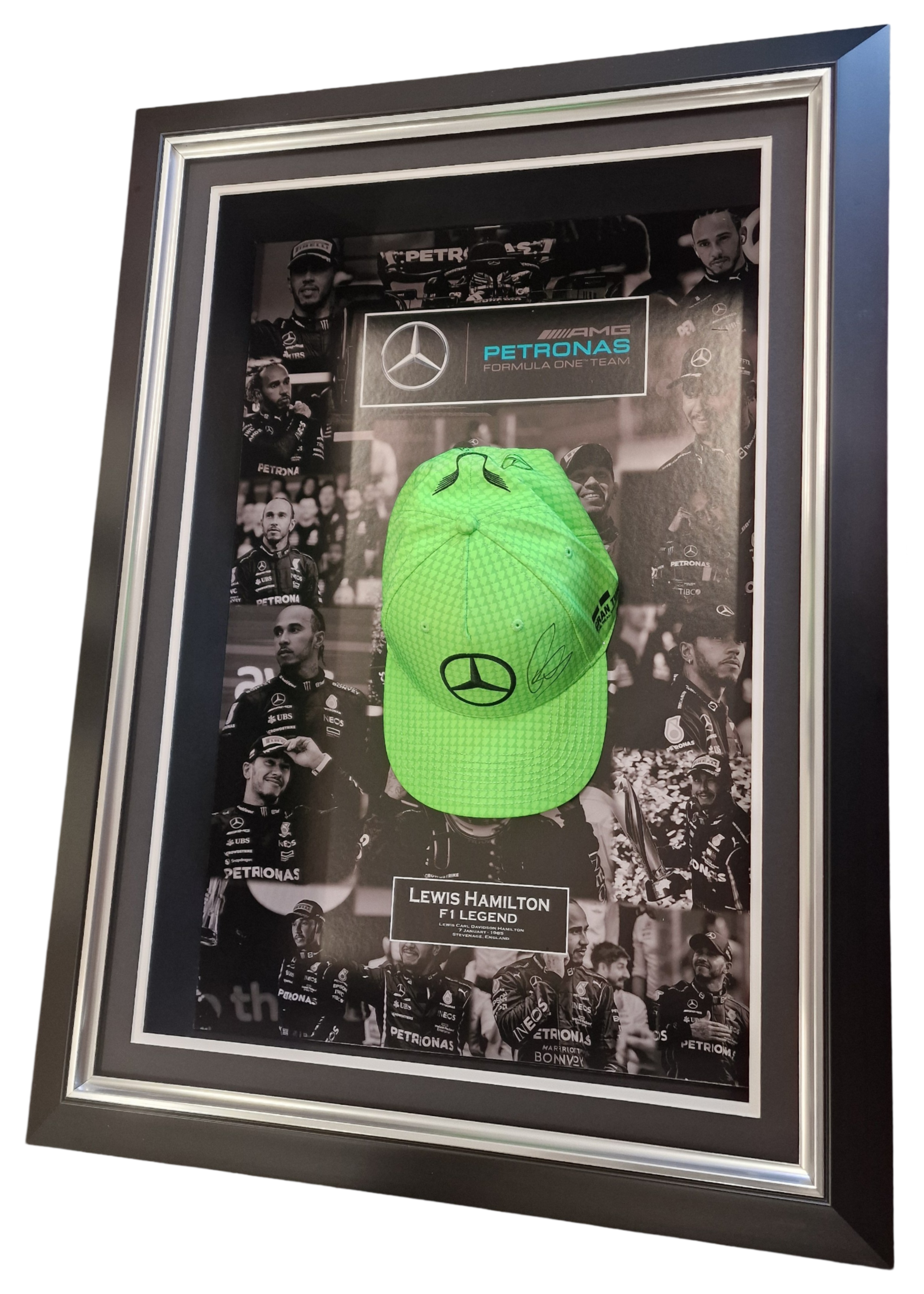 lewis hamilton signed cap