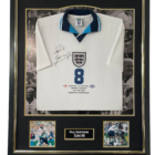 paul gascoigne signed shirt