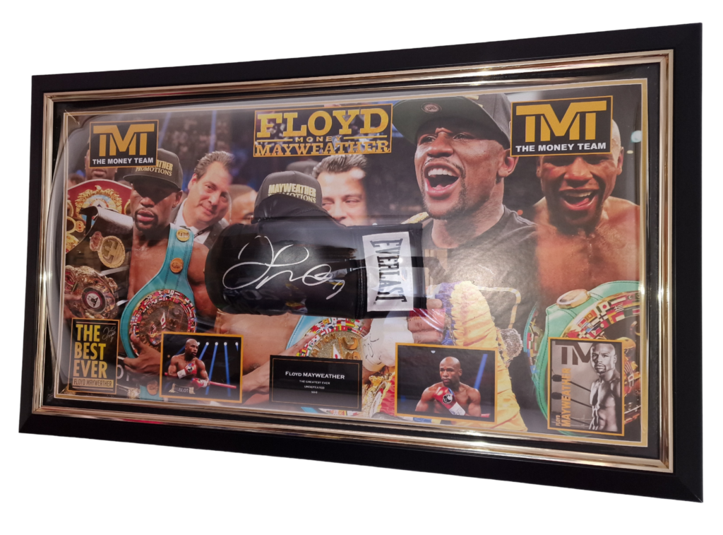 LUXURY FRAMED Floyd Mayweather Signed Boxing Glove Framed – Signed ...