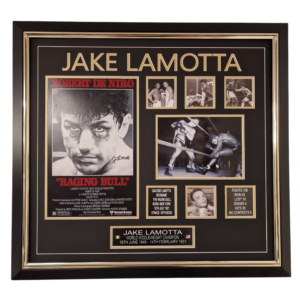 JAKE LAMOTTA SIGNED PICTURE