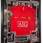 alex ferguson signed jersey framed