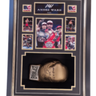 andre ward signed framed glove