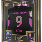 framed harry kane signed jersey