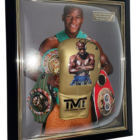 framed signed boxing glove floyd mayweather