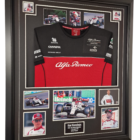 raikkonen framed kimi raikkonen signed picture shirt