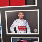 raikkonen signed picture and shirt