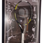 signature carlos alcaraz signed tennis racket