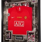 sir alex ferguson signed jersey 2008