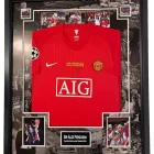 sir alex ferguson signed shirt