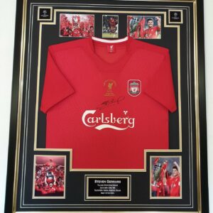 steven gerrard signed shirt