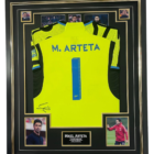 Mikel Arteta signed shirt