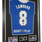 CHELSEA LEGEND FRANK LAMPARD SIGNED JERSEY