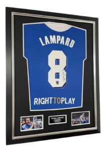 CHELSEA LEGEND FRANK LAMPARD SIGNED JERSEY