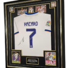 EDEN HAZARD SIGNED JERSEY MADRID