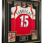 FRAMED SIGNED CESC FABREGAS SHIRT