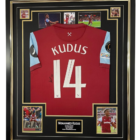 KUDOS SIGNED WEST HAM SHIRT