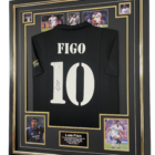 LUIS FIGO SIGNED SHIRT MADRID