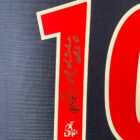 RONALDINHO AUTOGRAPH JERSEY PARIS