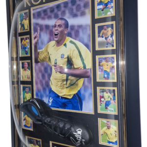 RONALDO SIGNED BOOT BRAZIL