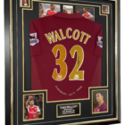 THEO WALCOTT SIGNED SHIRT