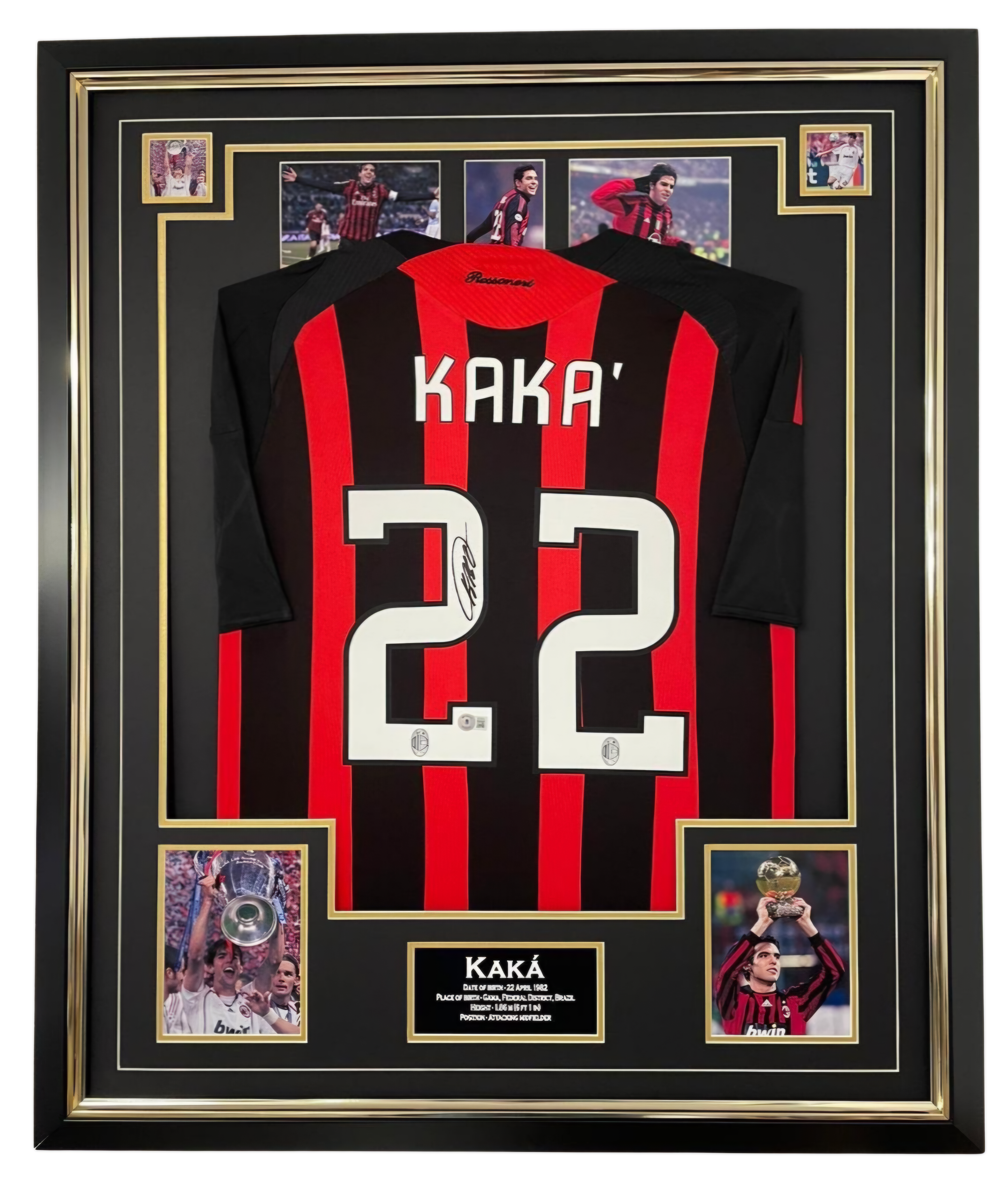 becket signed milan jersey