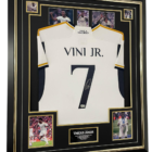 beckett madrid star vini jr signed shirt jersey