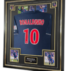 beckett paris signed ronaldinho jersey